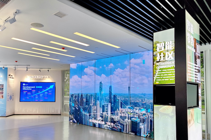 案例|兼顾多任务场景使用的强大导览系统——广州无线电集团展示中心内的ag旗舰厅网站CIS商用安装解决方案