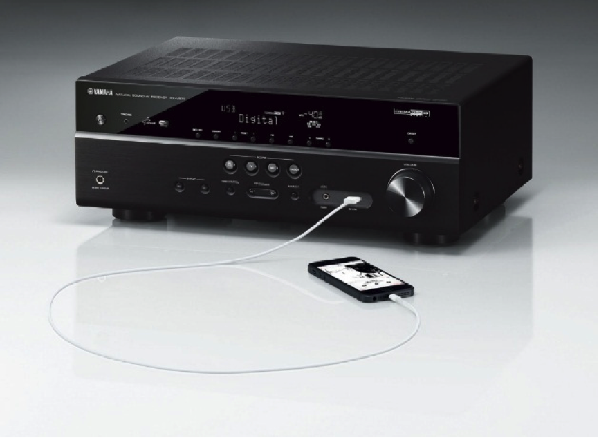 新款上市：RX-V577，ag旗舰厅网站7.2声道数码家庭影院收音扩音机 